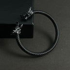 Alpha Dragon Stainless Steel Bracelet for Men