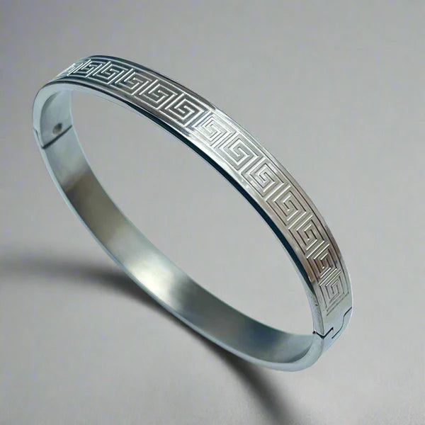 Majestic Golden  Silver Cuff Bracelet For Men
